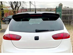 Seat Leon MK2 spoiler 2009 - 2012 gloss black FR Cupra