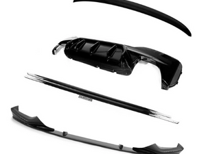 BMW 5 SERIES G30 GLOSS BLACK FULL KIT - M5 STYLE