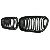 1 Series LCI Gloss Black Double Slat Front Grills F20 F21 (2015-2019)