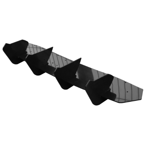 Vw Golf R Line Mk 8 Rear Blade Diffuser 2020-2024 Gloss Black