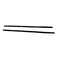 VW GOLF MK8/MK7.5 GTI - R -GTD - R LINE SIDE SKIRT EXTENSIONS GLOSS BLACK