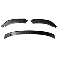 VW Golf MK6 GTI 3 Pcs Splitter Gloss Black 2008 - 2013