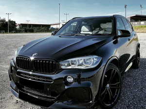 X5 & X6 Gloss Black Double Slat Front Grills F15 F16 (2014-2018)