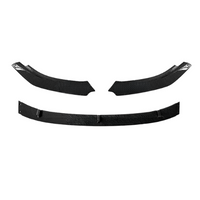 VW Golf MK6 GTI 3 Pcs Splitter Gloss Black 2008 - 2013