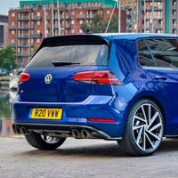 VW Golf R mk7.5 Rear Diffuser OEM style Gloss Black