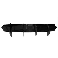 Vw Golf R Line Mk 8 Rear Blade Diffuser 2020-2024 Gloss Black
