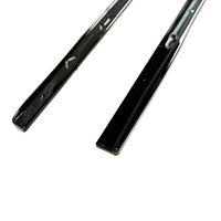 VW GOLF MK8/MK7.5 GTI - R -GTD - R LINE SIDE SKIRT EXTENSIONS GLOSS BLACK
