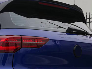 Vw Golf Mk8 GTI - R - GTD - R LINE - GTE Rear Spoiler Lip Extension V1 Aero Gloss Black