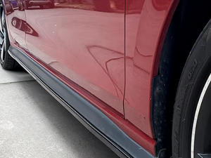 VW GOLF MK8/MK7.5 GTI - R -GTD - R LINE SIDE SKIRT EXTENSIONS GLOSS BLACK