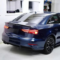 Audi A3 Saloon A3PDV2 Spoiler Gloss Black 2013 - 2020
