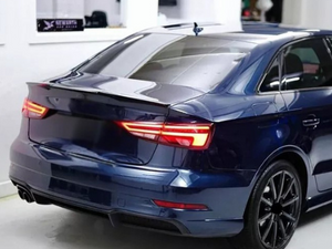 Audi A3 Saloon A3PDV2 Spoiler Gloss Black 2013 - 2020