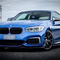 1 Series LCI Gloss Black Double Slat Front Grills F20 F21 (2015-2019)